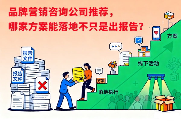 品牌營(yíng)銷咨詢公司推薦，哪家方案能落地不只是出報(bào)告？