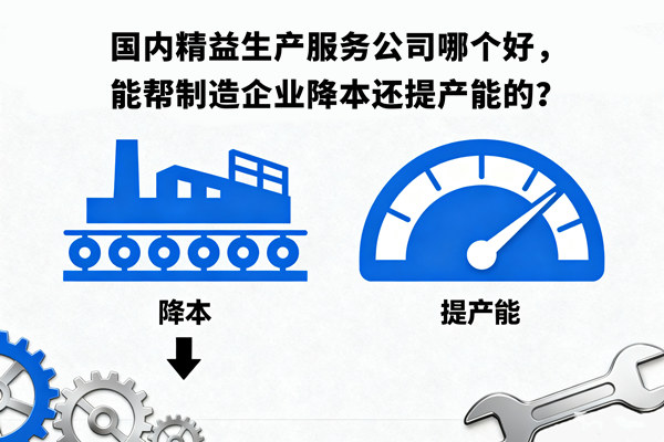 國內(nèi)精益生產(chǎn)服務公司哪個好，能幫制造企業(yè)降本還提產(chǎn)能的？