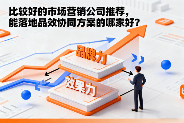 比較好的市場營銷公司推薦，能落地品效協(xié)同方案的哪家好？