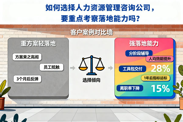 如何選擇人力資源管理咨詢公司，要重點(diǎn)考察落地能力嗎？