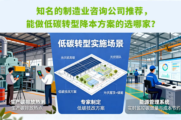 知名的制造業(yè)咨詢公司推薦，能做低碳轉(zhuǎn)型降本方案的選哪家？